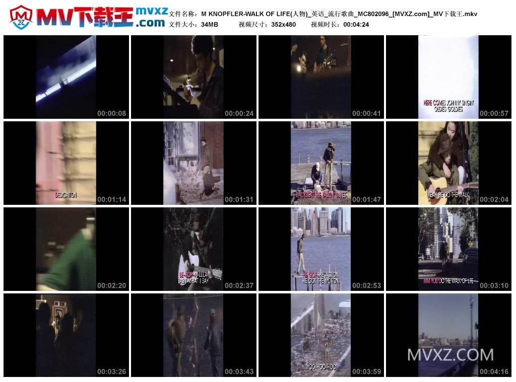 M KNOPFLER-WALK OF LIFE(人物)_英语_流行歌曲_MC802096